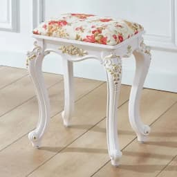 European American Style Dressing Stools Makeup Stool Soft Small Square Ottomans Household Chairs Princess Bedroom Nail Stools