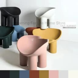 Roly Poly Chair Modern Sofa Nordic Living Room Chairs Lounge Salon Lazy Ergonomic Relax Designer Luxury Chaise Home Furniture