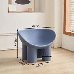 Roly Poly Chair Modern Sofa Nordic Living Room Chairs Lounge Salon Lazy Ergonomic Relax Designer Luxury Chaise Home Furniture