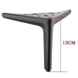 4Pcs/Set Metal 12/15/19/25cm Furniture Feet For TV Cabinet Sofa Coffee Table Bathroom Cabinet Drawer Cabinet Leg Support Feet