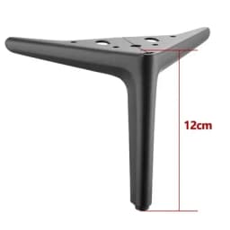 4Pcs/Set Metal 12/15/19/25cm Furniture Feet For TV Cabinet Sofa Coffee Table Bathroom Cabinet Drawer Cabinet Leg Support Feet