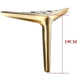 4Pcs/Set Metal 12/15/19/25cm Furniture Feet For TV Cabinet Sofa Coffee Table Bathroom Cabinet Drawer Cabinet Leg Support Feet