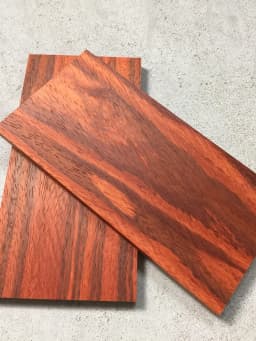2PCS 2-30MM Thickness 5-50CM DIY Sound Box Material African Rosewood Timber Log Rare Wood Block Wood Lumber Custom Made Rosewood