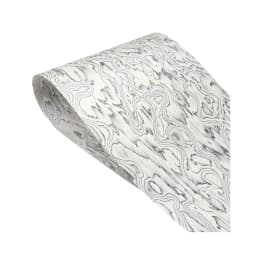 L:2.5meters Width:580mm T:0.5mm Designer black and white cloud patterned wood veneer Modern home veneer decoration