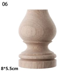 1Pc Natural Wood Furniture Legs Feet Speaker Cabinet Bed Table Box Chair Replacement Feet Furniture Parts Home Decoration Crafts