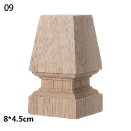 1Pc Natural Wood Furniture Legs Feet Speaker Cabinet Bed Table Box Chair Replacement Feet Furniture Parts Home Decoration Crafts