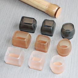 multiple sizes colour Non-Slip chair cover leg caps rubber feet Floor protector pads Legs for furniture Adhesive felt Home Decor