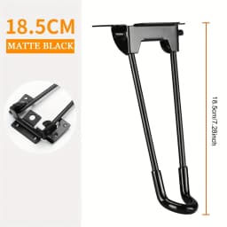 Heavy-Duty Collapsible Metal Hair Pin Table Legs Pads for DIY Projects and Home Furniture - Sturdy, Foldable, Assemble 