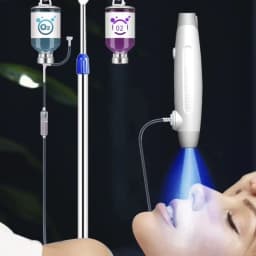 2025/High Pressure 450nm Blue Light Facial Care Nano Spray Water Pen for Facial Deep Hydration