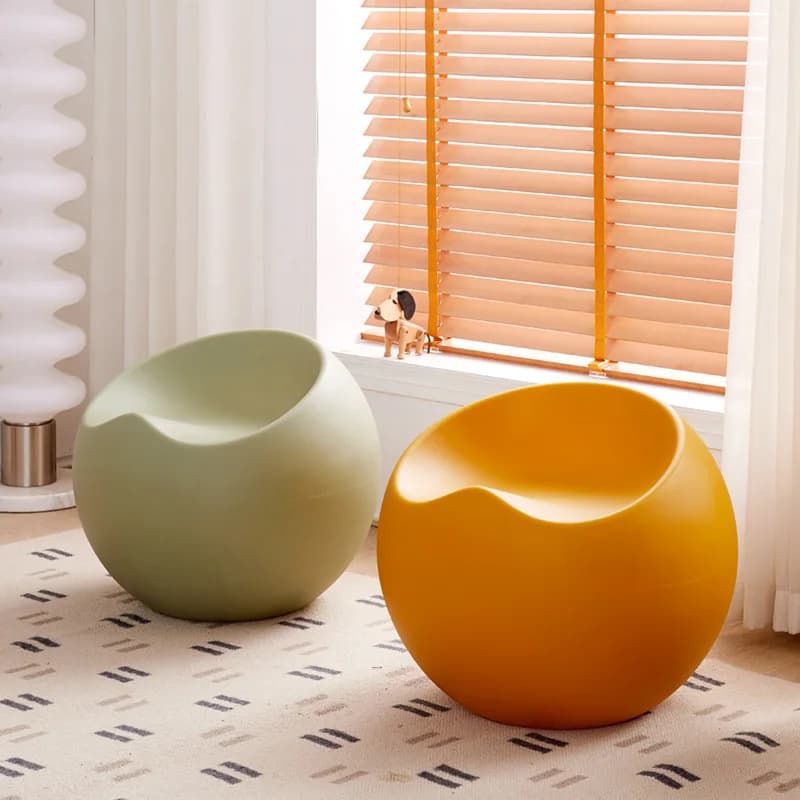 Nordic Apple Stool Home Door Shoe Changing Stool Designer Simple Small Stool Living Room Bedroom Balcony Low