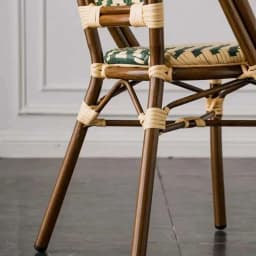 Outdoor Garden Rattan Dining Chairs Kitchen Gaming Wood Designer Dining Chairs Home Relaxing Silla De Madera Outdoor Furniture