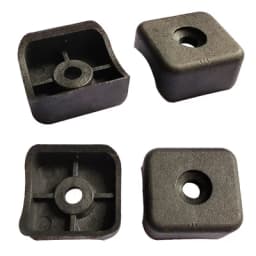 4pcs/lot U Shaped Non-slip Chair Leg Pad Anti-front Tilt Glides Bumper Damper Stool Useful Chair Legs Tube Caps Floor Protector