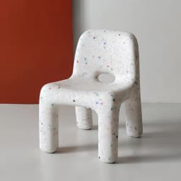 Nordic Furniture Design Table Chairs PE Mobile Chair Home Plastic Study Small Desk Stool Portable Backrest Stools Customized