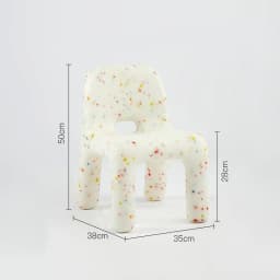 Nordic Furniture Design Table Chairs PE Mobile Chair Home Plastic Study Small Desk Stool Portable Backrest Stools Customized