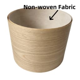 20*250cm Natural White Oak Wood Veneer Sheet, Wooden Veneer Craft for Restoration of Furniture, Tabletops and Stereo Speakers