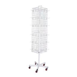 Custom Store Triangle Spinner Rack Tool Phone Accessories Jewelry Postcard Sticker Stationery Metal Rotating Display Stand