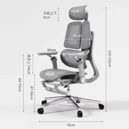 Ergonomic Lift Office Chair with Lumbar Support Household Gaming Esports Chair Household Computer Chair