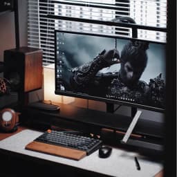 Z3 Modular Monitor Stand Premium Computer Riser for Ergonomic Workspace Modern Desk Organizer for Office Walnut/Black/White