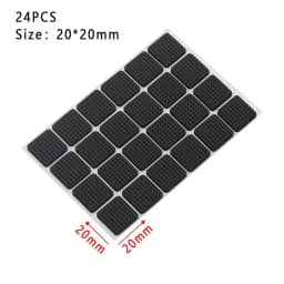 1-24Pcs Thickening Self-adhesive Furniture Leg Feet Pads Bumper Chair Rug Felt Anti-slip Anti Rub Mat Bumper Floor Protector
