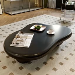Creative French Light Luxury Cloud Coffee Table Modern Simple and Minimalist Small Apartment Irregular Teapoy Coffe Table