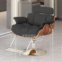 Women Dressing Shaving 360° Swivel Personalized Barber Chair Professional Leg Rest Chair Adjustable Shaving Salon Furniture