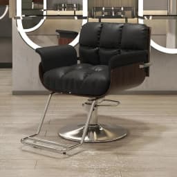 Women Dressing Shaving 360° Swivel Personalized Barber Chair Professional Leg Rest Chair Adjustable Shaving Salon Furniture