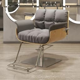 Women Dressing Shaving 360° Swivel Personalized Barber Chair Professional Leg Rest Chair Adjustable Shaving Salon Furniture