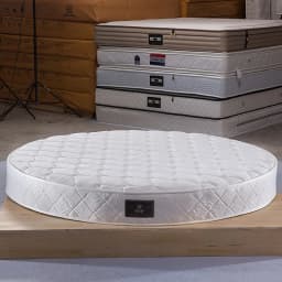 2 -2.2 meters Round mattress latex independent spring hotel bed mattress
