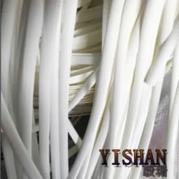 60-70Meters(500g) Width:8mm White Gradient Flat Synthetic Rattan Weaving Material Plastic Knit Repair Chair Table PE Rattan
