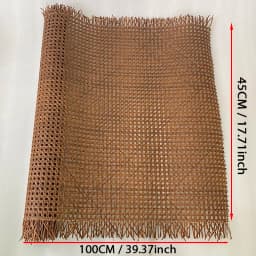 Multi Size New Colors Indonesian Plastic Rattan Cane Chair Table Furniture Repair Material Webbing Roll Wicker Sheet Exclusive