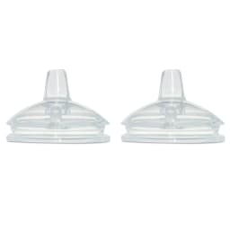 2pcs Sippy Spout Nipples for Comotomo Baby Bottle and for Mason Baby Bottle Easy To Clean Spill-Proof, 7CM Diameter