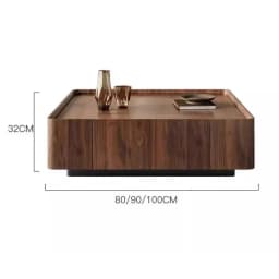 Storage Decoration Coffee Table Organizer Drawers Modern Design Coffee Table Vintage Living Room Table De Salon Basse Furniture