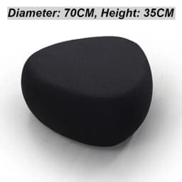 Nordic Stool Creative Ottoman Fashion Foot Stool Special-shaped Pebble Multifunctional Big Furniture for Home Portable Design