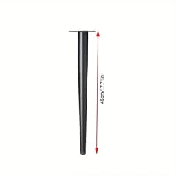 4pcs Furniture Leg Accessories Furniture Legs Metal Furniture Legs Replacement Living Room Bedroom Table Cabinet TV Stand Feet