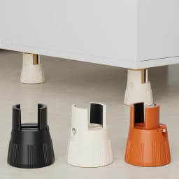 Height-Adjustable Furniture Leg Risers - Anti-Slip, Waterproof & Thickened Pads for Tables, Chairs, Beds & Sofas