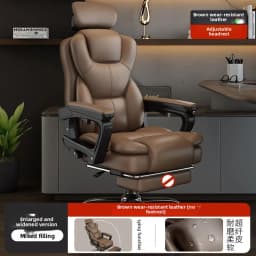 Boss Chair, Home Comfortable, Sedentary Living Room Computer Chair Business Office Chair Study, Backrest Reclining Sofa Bedroom
