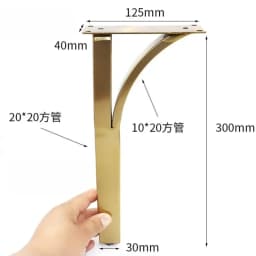 4Pcs 20/25/30cm Metal Furniture Legs Bathroom Cabinet TV Cabinet Cupboard Sofa Leg Support Feet Furniture DIY Replacement Feet