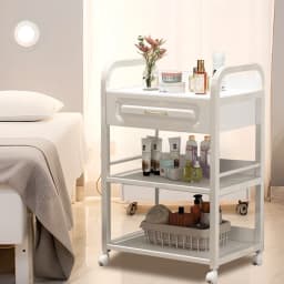 Luxury Salon Trolley Professional Barber Chariot Spa Equipment Chairs Organizers Tool Cart Mueble Con Ruedas Salon Furniture