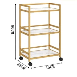 Luxury Salon Trolley Professional Barber Chariot Spa Equipment Chairs Organizers Tool Cart Mueble Con Ruedas Salon Furniture
