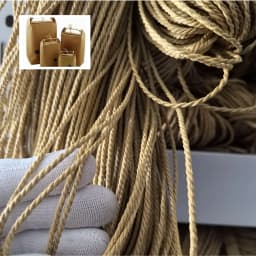 Kraft Paper Rope 2mm/3mm Basket Paper Rope For Tie The Cake Box Rope Pizza Packaging Pet DIY Decoration