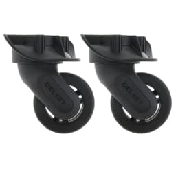 1 Pair Luggage Wheels Replacement Universal Trolley Fixed Casters - Flexible and High Quality ( A84 )