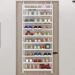 Household dustproof storage shoe cabinet simple wall mounted energy-saving shoe rack behind dormitory door multi-layer assembled