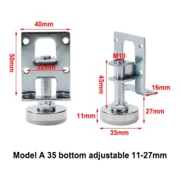 Heavy Duty Furniture Levelers Leveling Feet Adjustable Leveler Legs For Cabinets Tables workbench Shelving Units