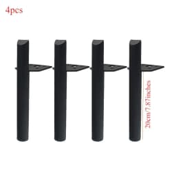 4pcs Light Luxury Metal Thickened Bathroom Cabinet TV Cabinet Table Edge Support Legs Sofa Feet Hardware Feet Tea Table Feet