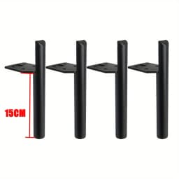 4pcs Light Luxury Metal Thickened Bathroom Cabinet TV Cabinet Table Edge Support Legs Sofa Feet Hardware Feet Tea Table Feet