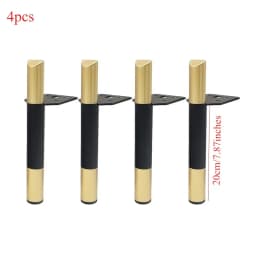 4pcs Light Luxury Metal Thickened Bathroom Cabinet TV Cabinet Table Edge Support Legs Sofa Feet Hardware Feet Tea Table Feet