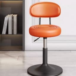 360° Swivel Bar Stool, Height Adjustable Counter Chair, Multi-Color Home Bar Stool, Ergonomic Reception Desk Chair