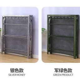 Folding Bed Single Lunch Break Bed Free Installation Rental Room Steel Steel