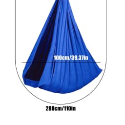 Elastic Swing Hammock Indoor and Outdoor Children's Sensory Hammock Adjustable Swing Hammock Healing & Relaxing Swing