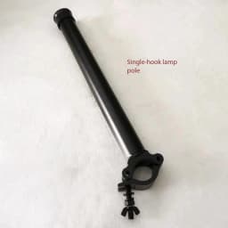 LED pole beam light hook, stage single hook double hook horizontal bar light accessory, double hook